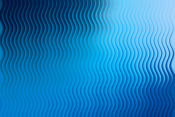Illustration of abstract blue wavy pattern with gradient effect