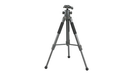 Professional photography equipment stable tripod for cameras providing steady shots and essential support for photographers and videographers transparent background