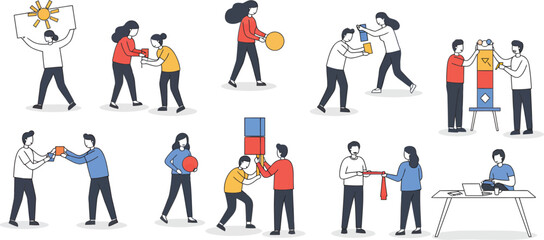 Teamwork Collaboration Innovation Problem Solving Success