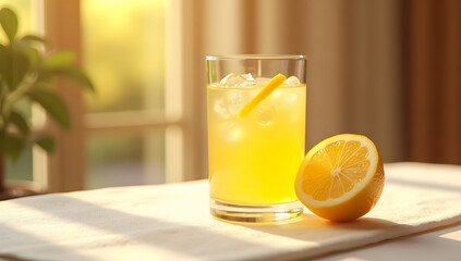 Refreshing Lemon Mint Drink