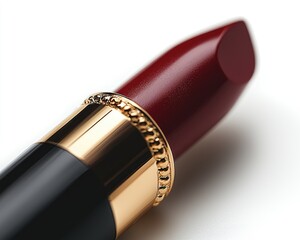 Close-up of a maroon lipstick (1)