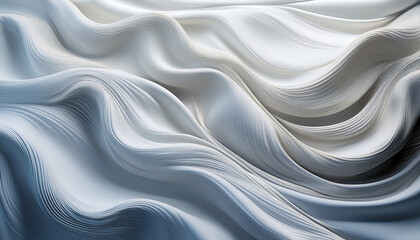 Obraz premium Minimalistic Image Capturing Close Up Of Flowing Texture Showing Smooth Uniform Surfaces In Calming Tones