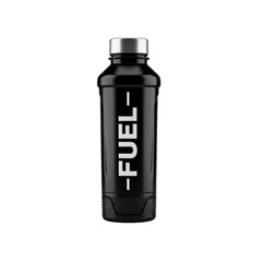 Fototapeta premium Black FUEL shaker bottle isolated PNG with Transparent Background