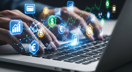 Global Finance Management Digital Banking and Online Transactions