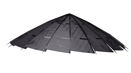 3d rendering futuristic samurai hat © santiago