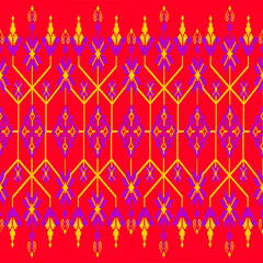 seamless pattern with hearts
A seamless pixel-art pattern inspired by traditional embroidery, featuring hexagonal lattice structures, cross-stitch floral motifs, and tulip-like shapes in vibrant red