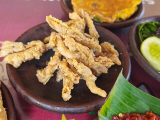 fried chicken in a pan