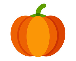 pumpkin vector icon, pumpkin vector on white background