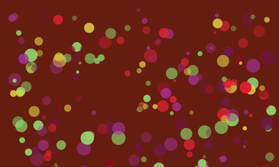 Abstract background with circles and brown backdrop minimal modern design