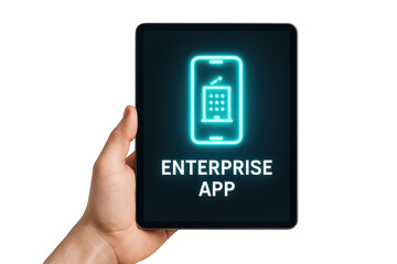 Enterprise application on tablet device