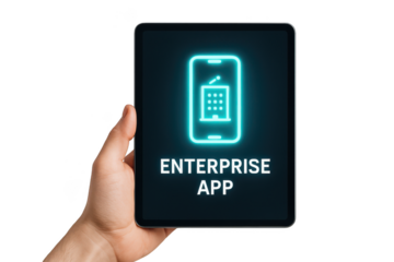 Enterprise application on tablet device