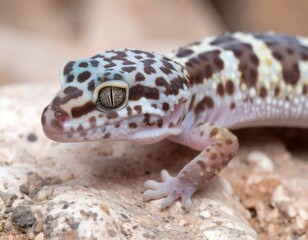 Closeup of a Gecko Reptile