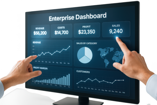 Interactive Enterprise Dashboard Analysis Technology