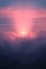 Fototapeta premium sunset in the sky