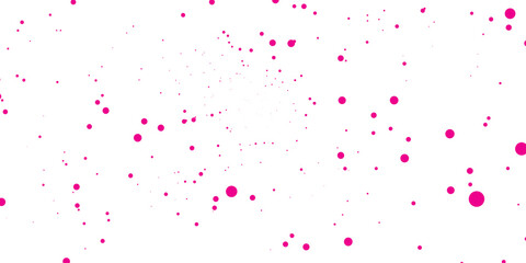 Abstract art with vibrant red and pink paint splashes creating a celebratory heart-shaped pattern on a textured background