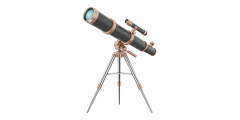 Discover distant wonders with this elegant, professional telescope on a sturdy tripod, perfect for exploration.