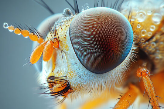Close-up of a fly insect.