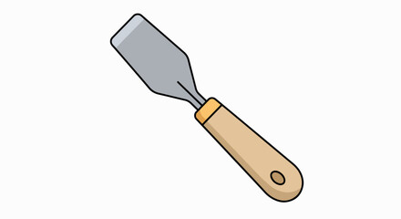 Handy Putty Knife: Illustration for DIY & Crafts