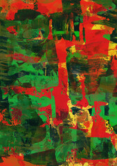 Vibrant multicolor abstract creative background with dynamic brushstrokes and color explosion, layering and color glow