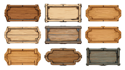 Medieval Wooden Frames for Creative Works and Designs