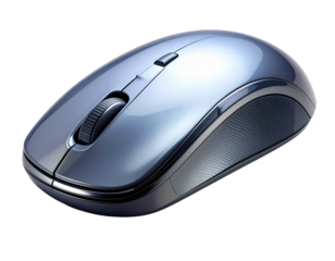  Sleek Modern Wireless Mouse PNG Isolated