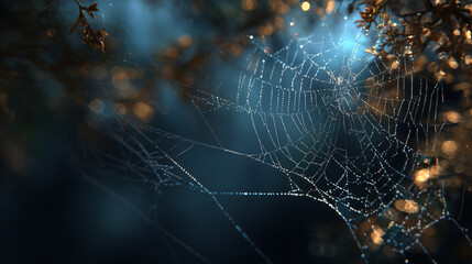 spider web background
