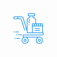 shopping cart icon sign vector