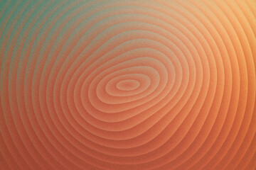 Abstract background with concentric circles and a gradient from green to orange, creating a visually dynamic and textured pattern for design projects