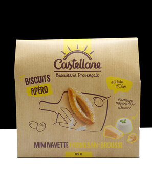 Paquet de biscuits ap&eacute;ritif de Castelane