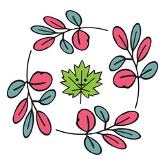 abstract floral background