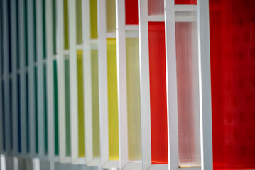Colorful Wall Panels in Modern Architecture