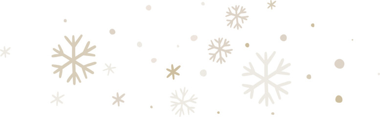 Falling Snowflake Doodle