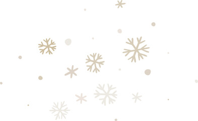 Falling Snowflake Doodle