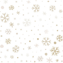 Snowflake Seamless Pattern