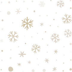 Snowflake Seamless Pattern