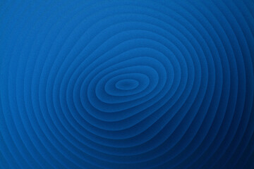 Vibrant blue background with concentric circles, creating a dynamic and eyecatching texture, perfect for adding a pop of color to designs
