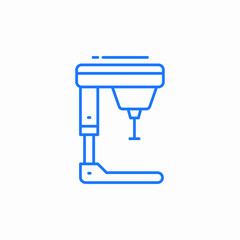 coffee brewer icon sign vector