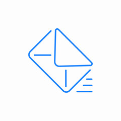 express post delivery icon sign vector