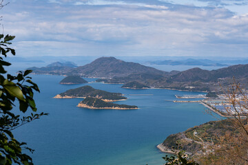 Obraz premium Takaya Shrine View in Shikoku, Japan
