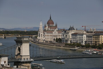 budapest parliament building view from Buda