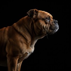 Fototapeta premium english bulldog portrait