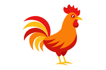 Rooster Vector Illustration
