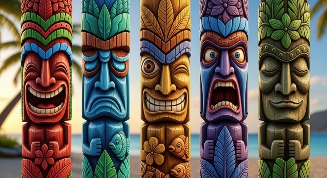 トーテムポール」の写真素材 | 17,449件の無料イラスト画像 | Adobe Stock