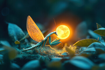 A person praying intensely, repeating the action continuously.