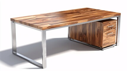 Wooden Industrial Table