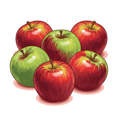 drawing, fruit, illustration, food, vector, organic, design, leaf, apple, summer, art, fresh, healthy, set, graphic, isolated, vegetarian, vitamin, sketch, icon, nature, diet, collection, drawn, line,