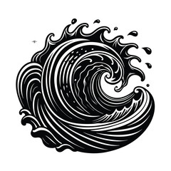 Abstract geometric pattern with subtle gradients and textured elements isolated on transparent background