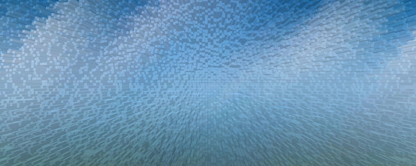 Serene abstract blue background with soft light gradient and subtle texture effect