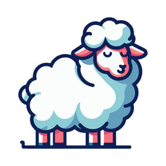 
sheep illustration design