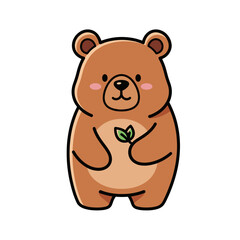 Cute Brown Bear